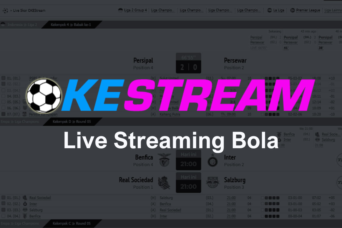 OKEStream Streaming Bola